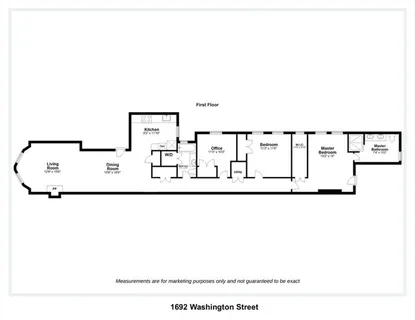 $1,050,000 | 1692 Washington Street, Unit 2, Boston, MA 02118