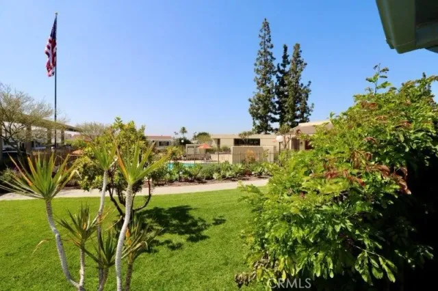 a view of a back yard