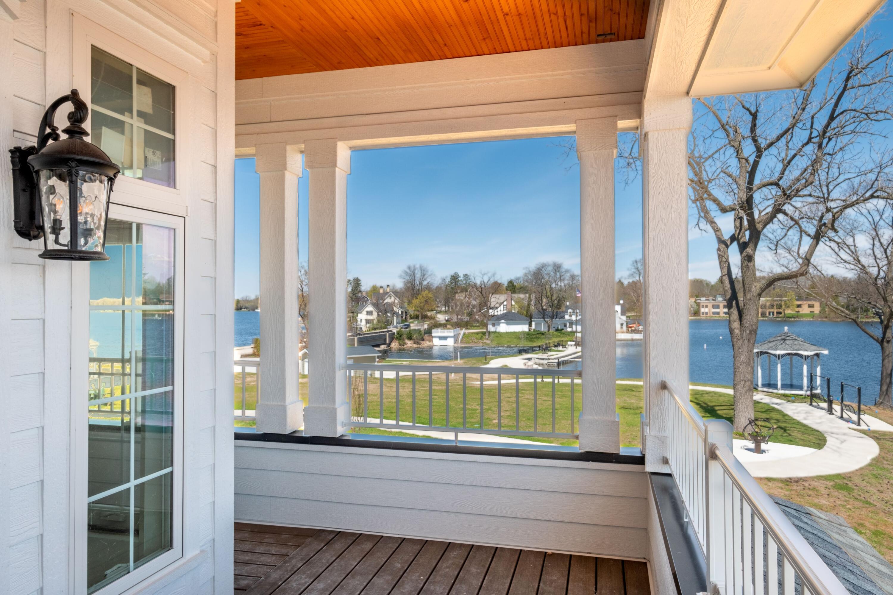 503 North Lake Road, Unit 1 Oconomowoc, WI 53066 - Photo 6 of 20 View from 1 of 3 Porches