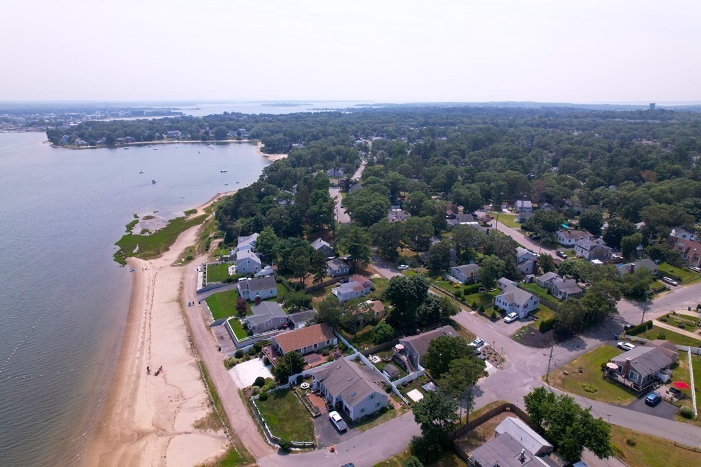 14 Wenonah Road Wareham, MA 02532 - Photo 8 of 40 an aerial view of a houses with a lake