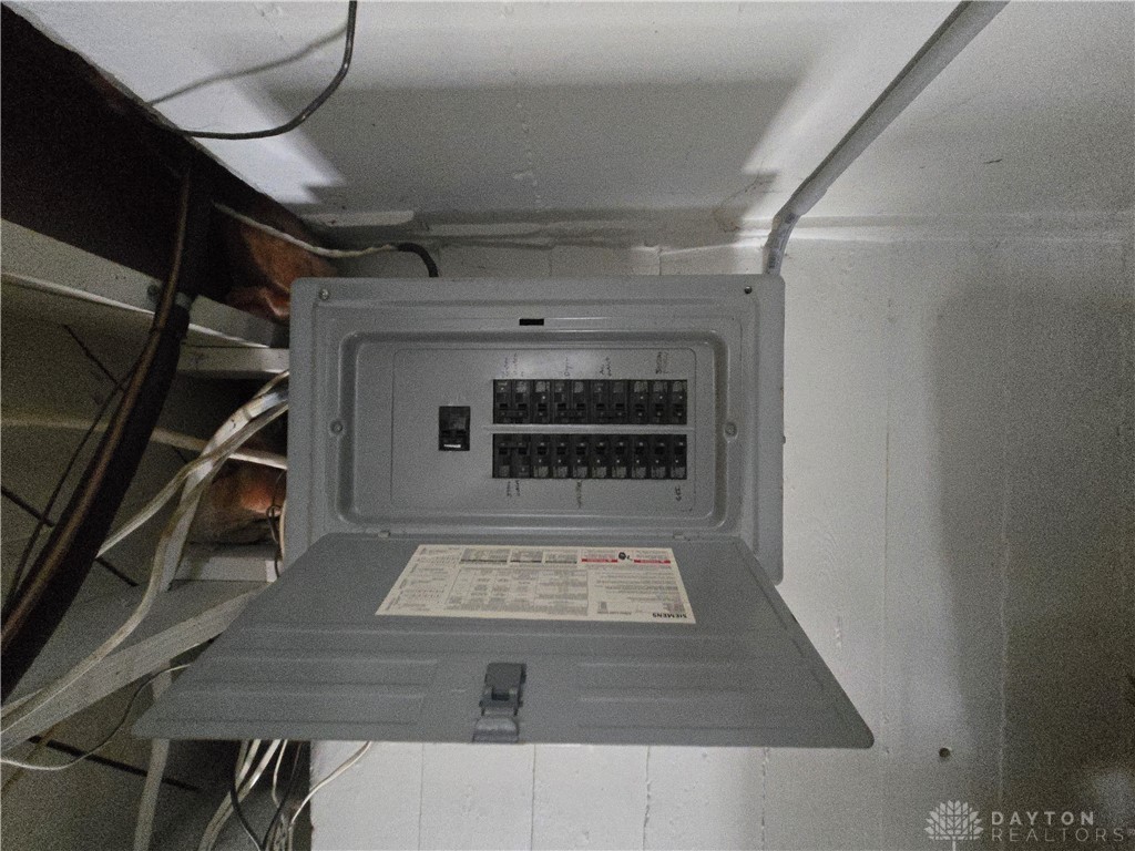 355 Elmhurst Road Dayton, OH 45417 - Photo 16 of 19 Essential electrical panel ensures reliable power for the entire property.