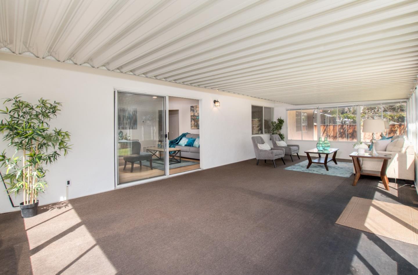 3416 Tracy Drive Santa Clara, CA 95051 - Photo 22 of 26 a view of livingroom with furniture and floor to ceiling window