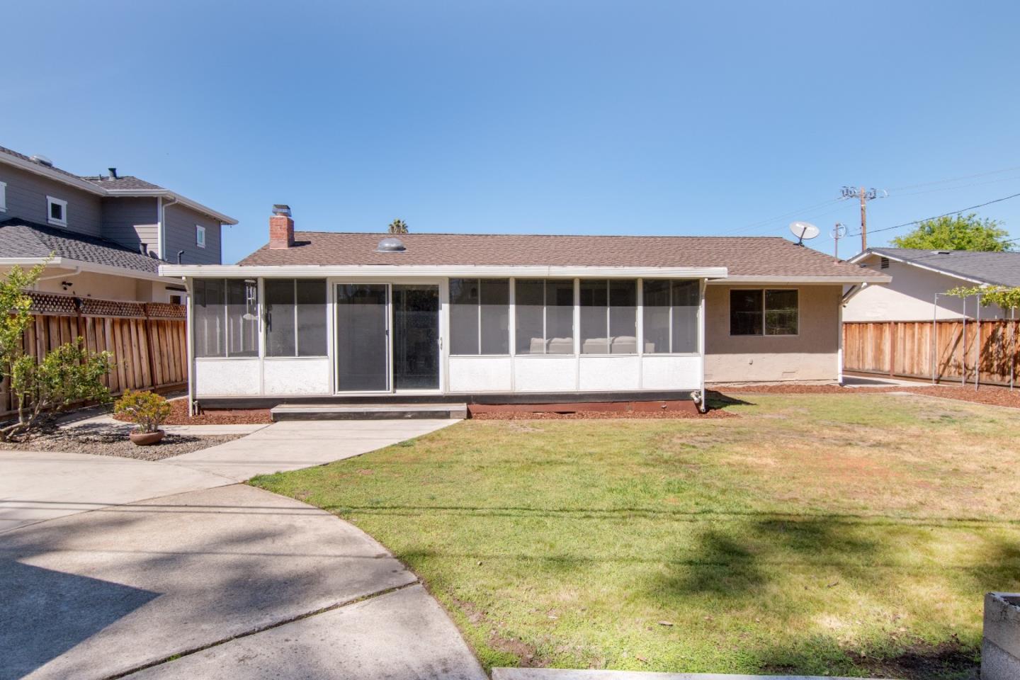 3416 Tracy Drive Santa Clara, CA 95051 - Photo 25 of 26 a view of a house with a backyard
