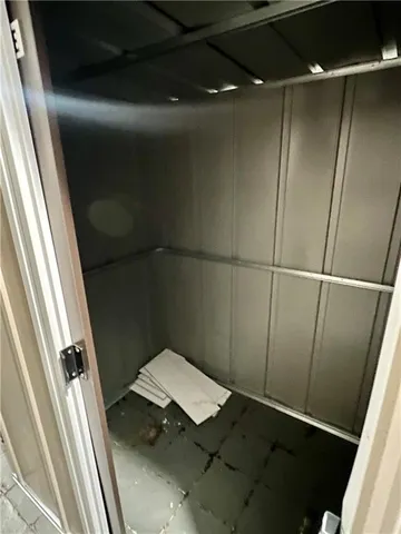 front view of a building with street view