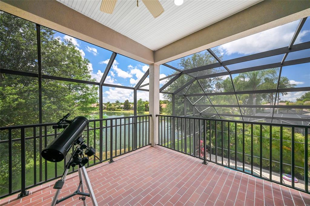 14806 Bowfin Terrace Lakewood Ranch, FL 34202 - Photo 46 of 58 a view of balcony with wooden floor