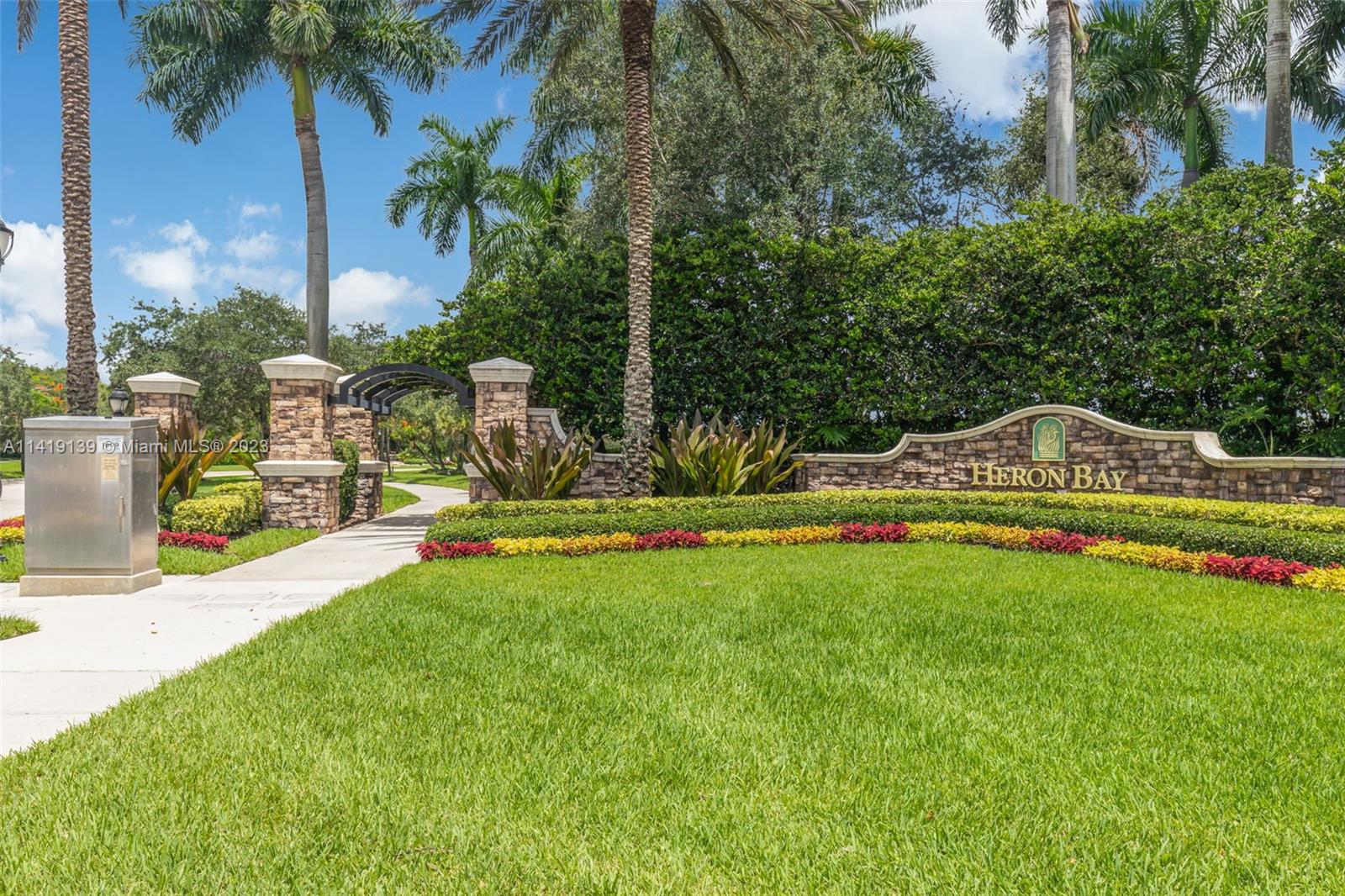 7982 Northwest 109th Lane Parkland, FL 33076 - Photo 49 of 71 a view of garden with patio