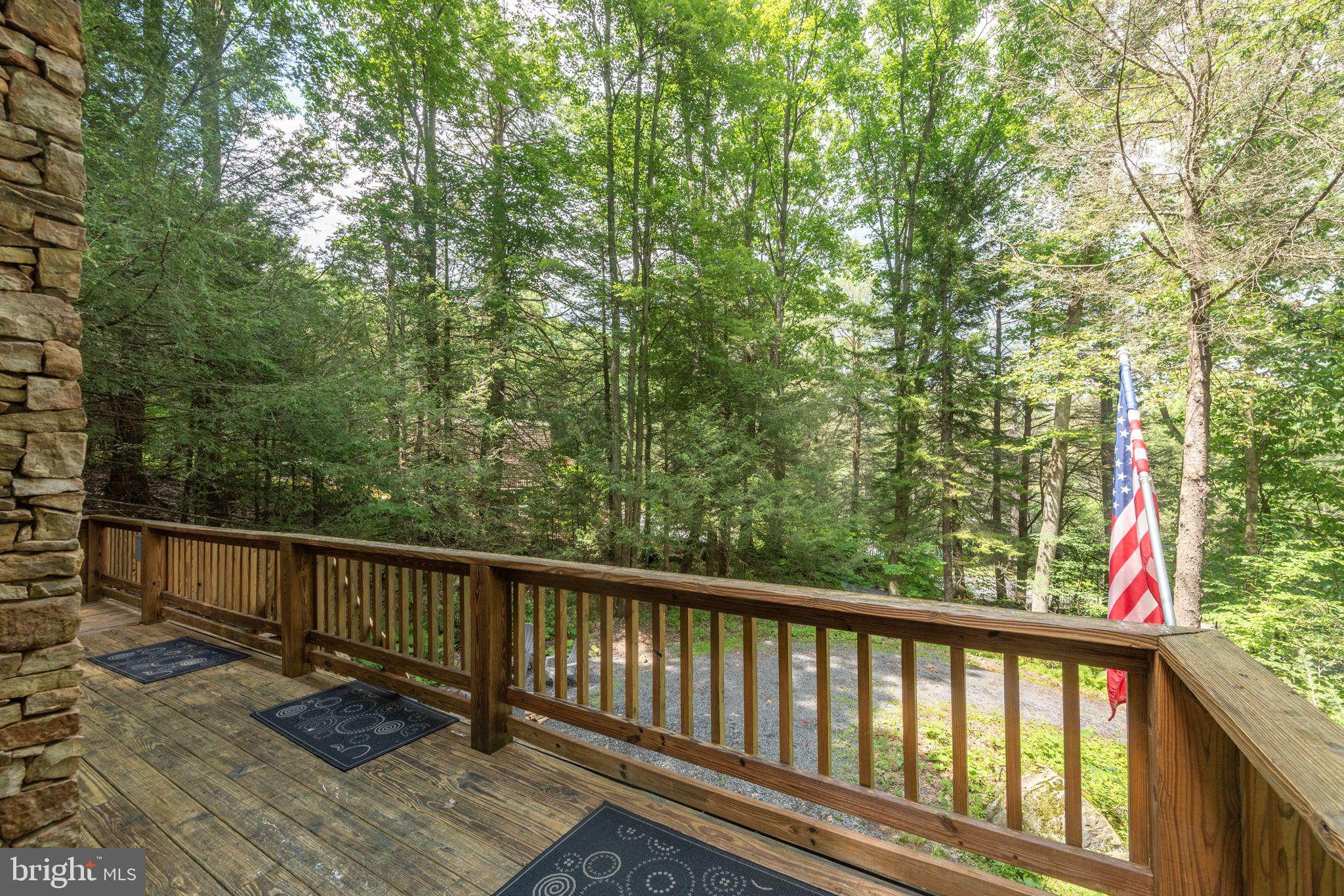 2667 Mayhew Inn Road Oakland, MD 21550 - Photo 30 of 44 a view of balcony with deck