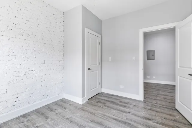 wooden floor in an empty room