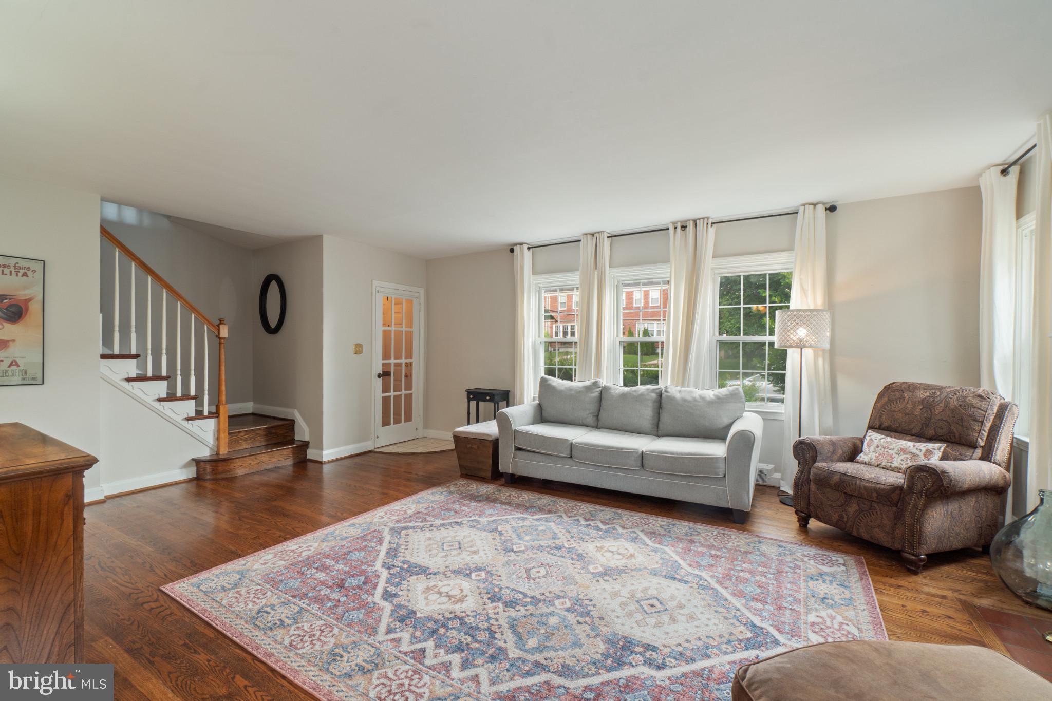 1931 Edgewood Road Towson, MD 21286 - Photo 8 of 22 a living room with furniture and a large window