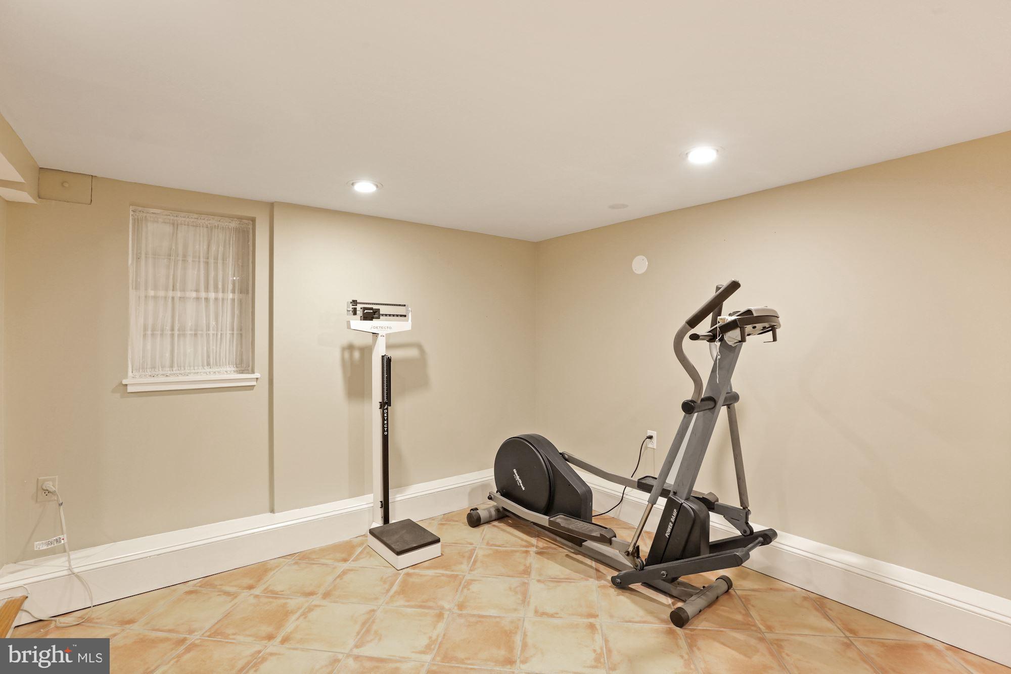 3040 O Street Northwest Washington, DC 20007 - Photo 18 of 20 Lower Level Exercise Room
