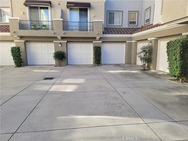 a view of a building with a outdoor space