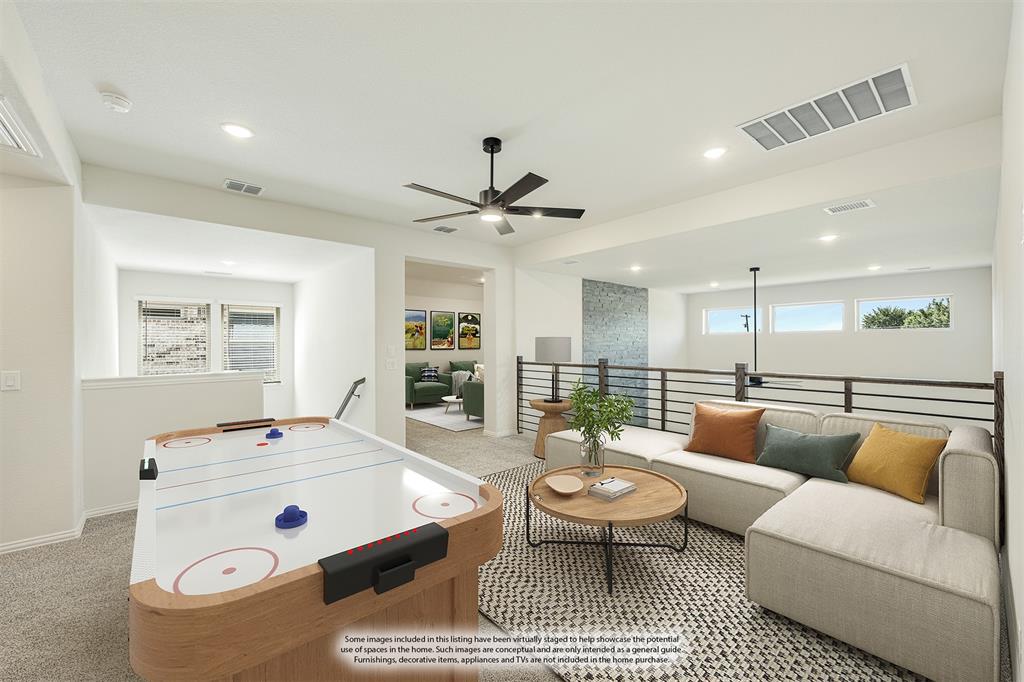 729 Seahawk Street Joshua, TX 76058 - Photo 26 of 40 a living room with furniture and a table