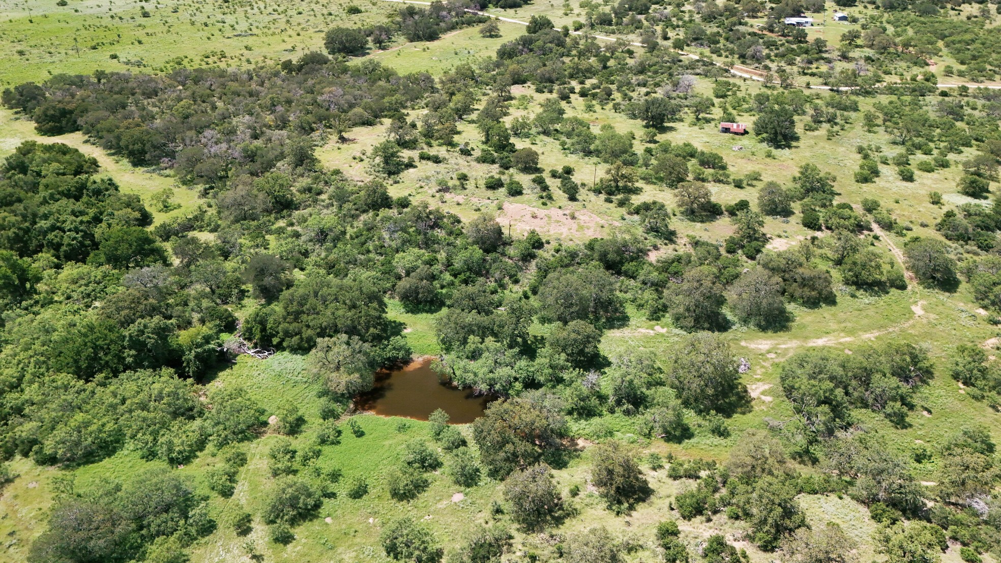110 Rd Burnet Tx 78611 Road Burnet, TX 78611 - Photo 2 of 39 an aerial view of a house with a yard