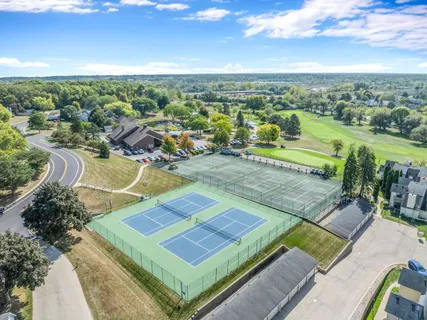 a view of city with ocean