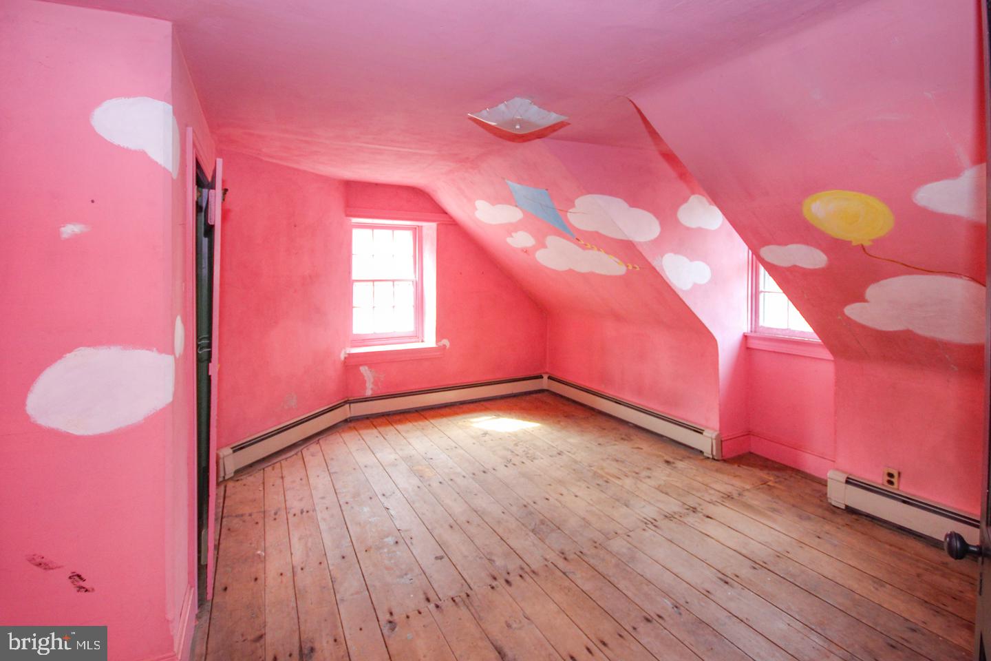 432 Old Forge Road Media, PA 19063 - Photo 26 of 41 a view of empty room with wooden floor and fan