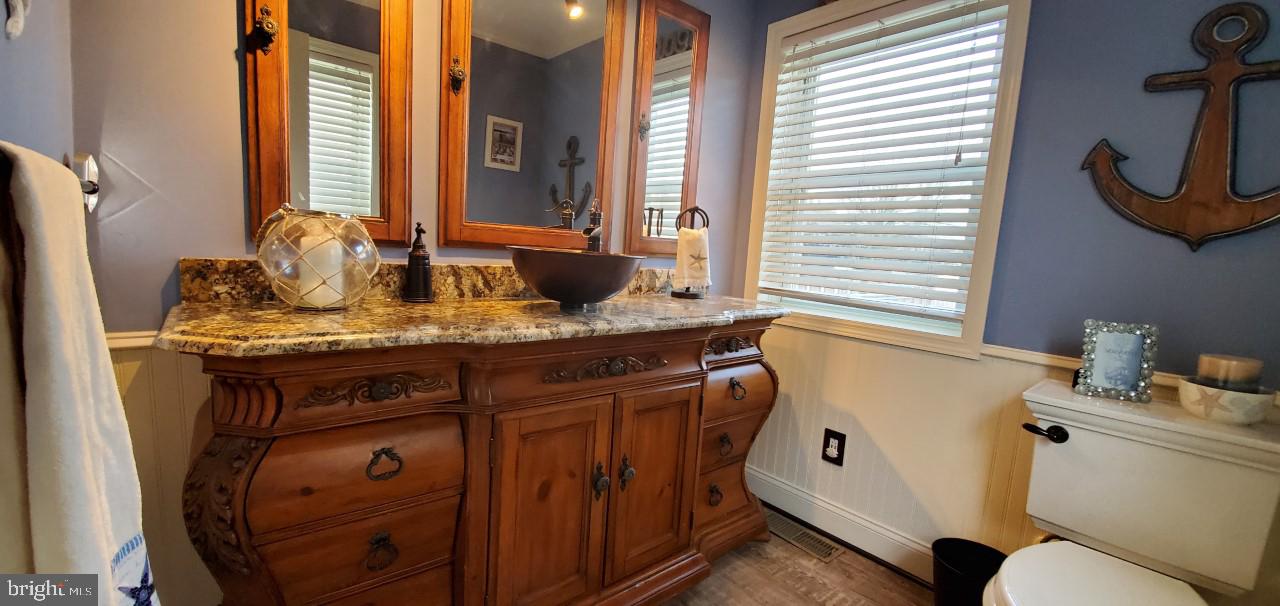 7342 Gunpowder Road Baltimore, MD 21220 - Photo 15 of 44 Gorgeous first floor powder room!