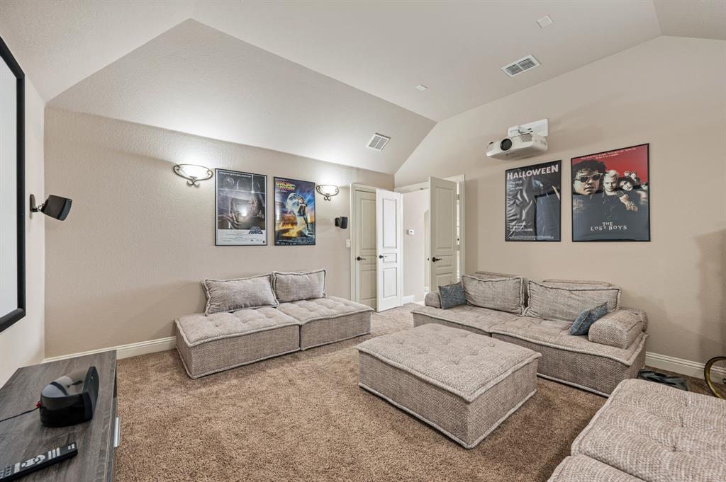 5209 Edgebrook Way Fort Worth, TX 76244 - Photo 23 of 33 a living room with furniture and a night stand