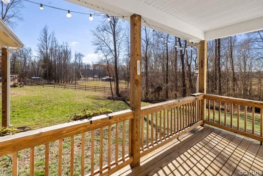 16501 River Road Chesterfield, VA 23838 - Photo 26 of 49 a view of a balcony with yard