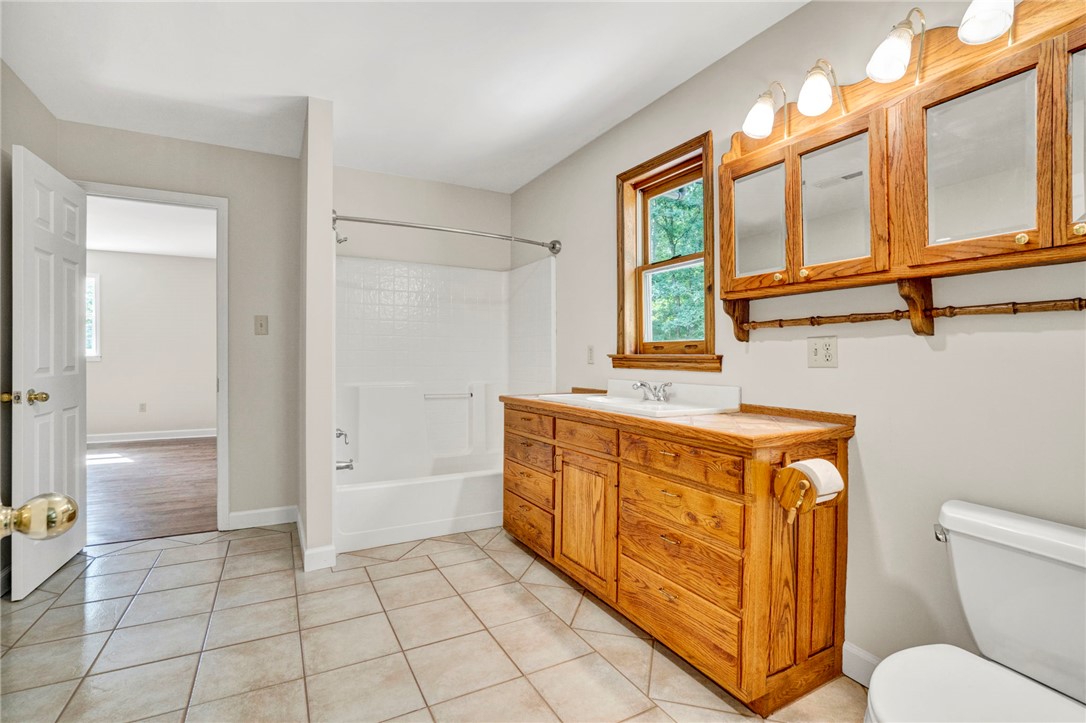 120 Patterson Ridge Road Salem, SC 29676 - Photo 24 of 46 Shared bath with wooden vanity and ample storage.
