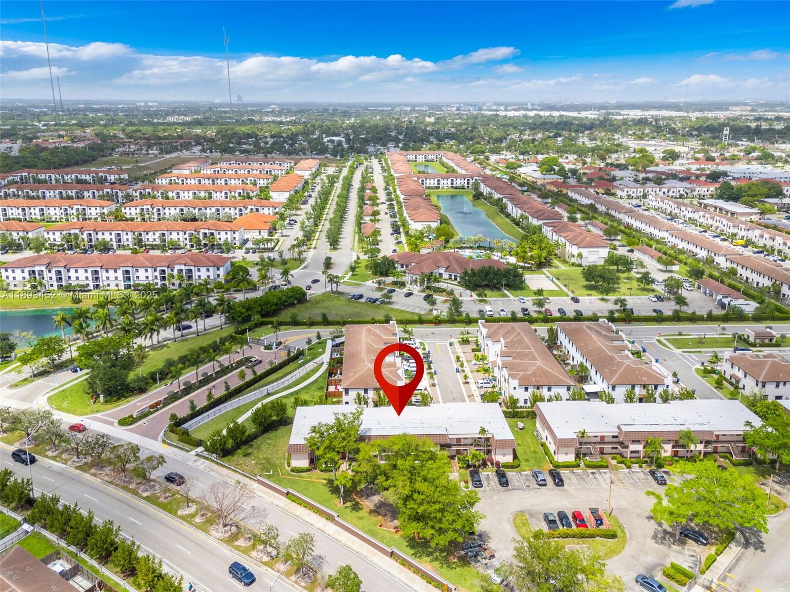821 Northeast 207th Lane, Unit 1105 Miami, FL 33179 - Photo 8 of 12 a view of city from balcony