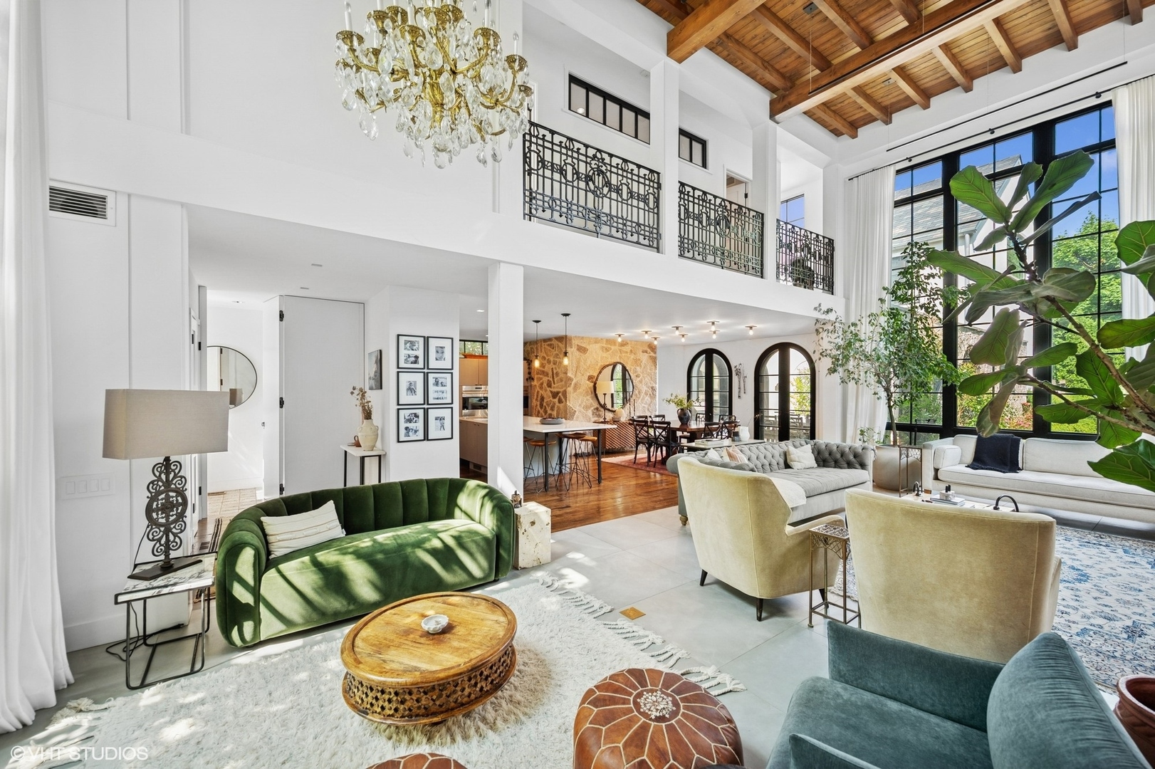 1331 Asbury Avenue Evanston, IL 60201 - Photo 6 of 46 a living room with furniture and a large window