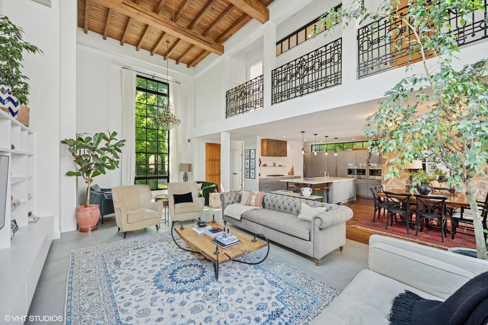 1331 Asbury Avenue Evanston, IL 60201 - Photo 9 of 46 a living room with furniture and a large window