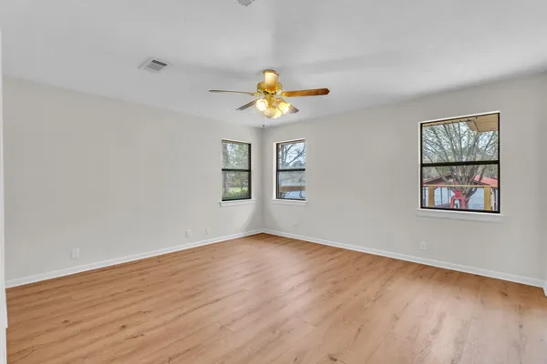 a view of an empty room with window