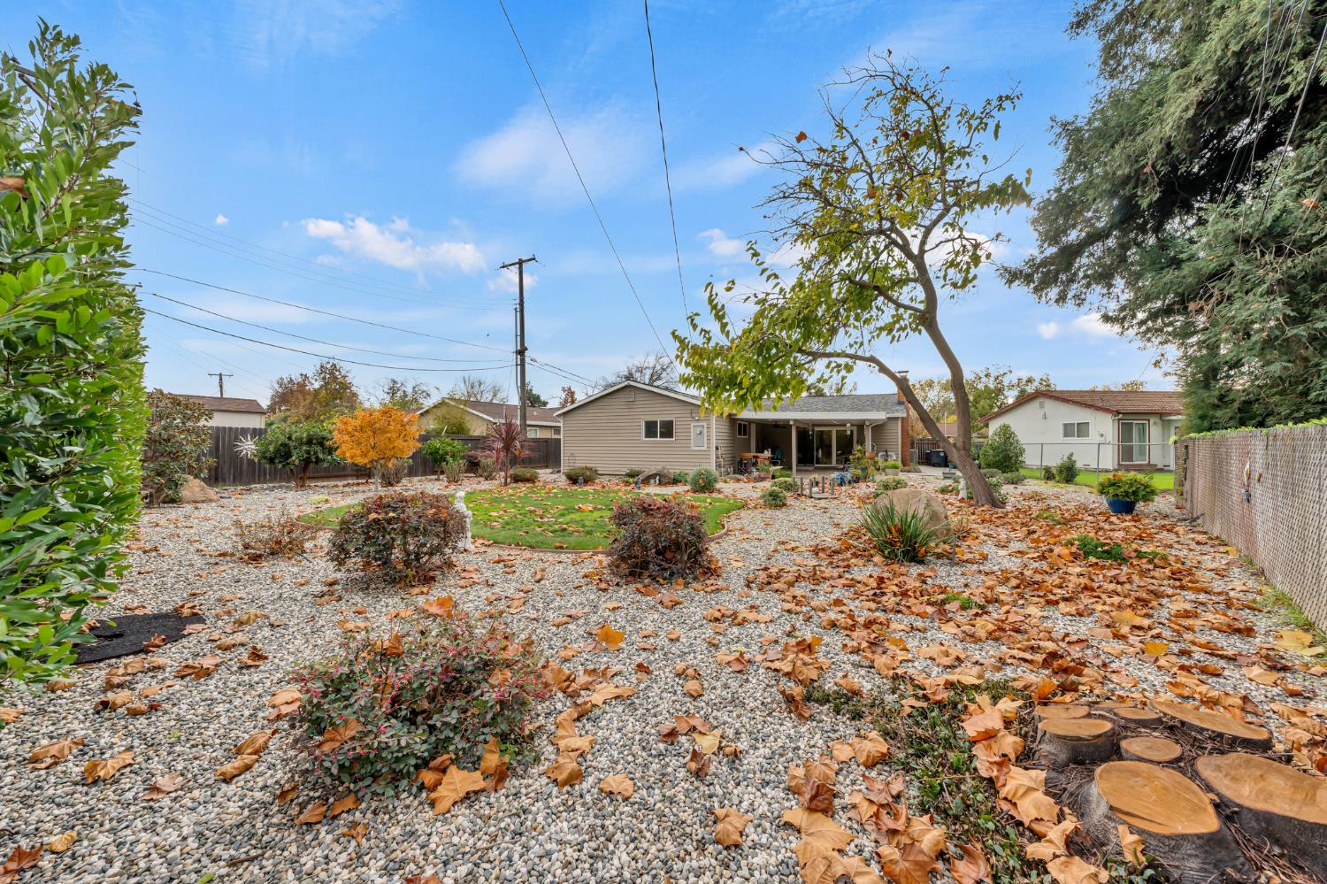 3307 Seaborg Way Sacramento, CA 95827 - Photo 39 of 45 a house view with a garden space