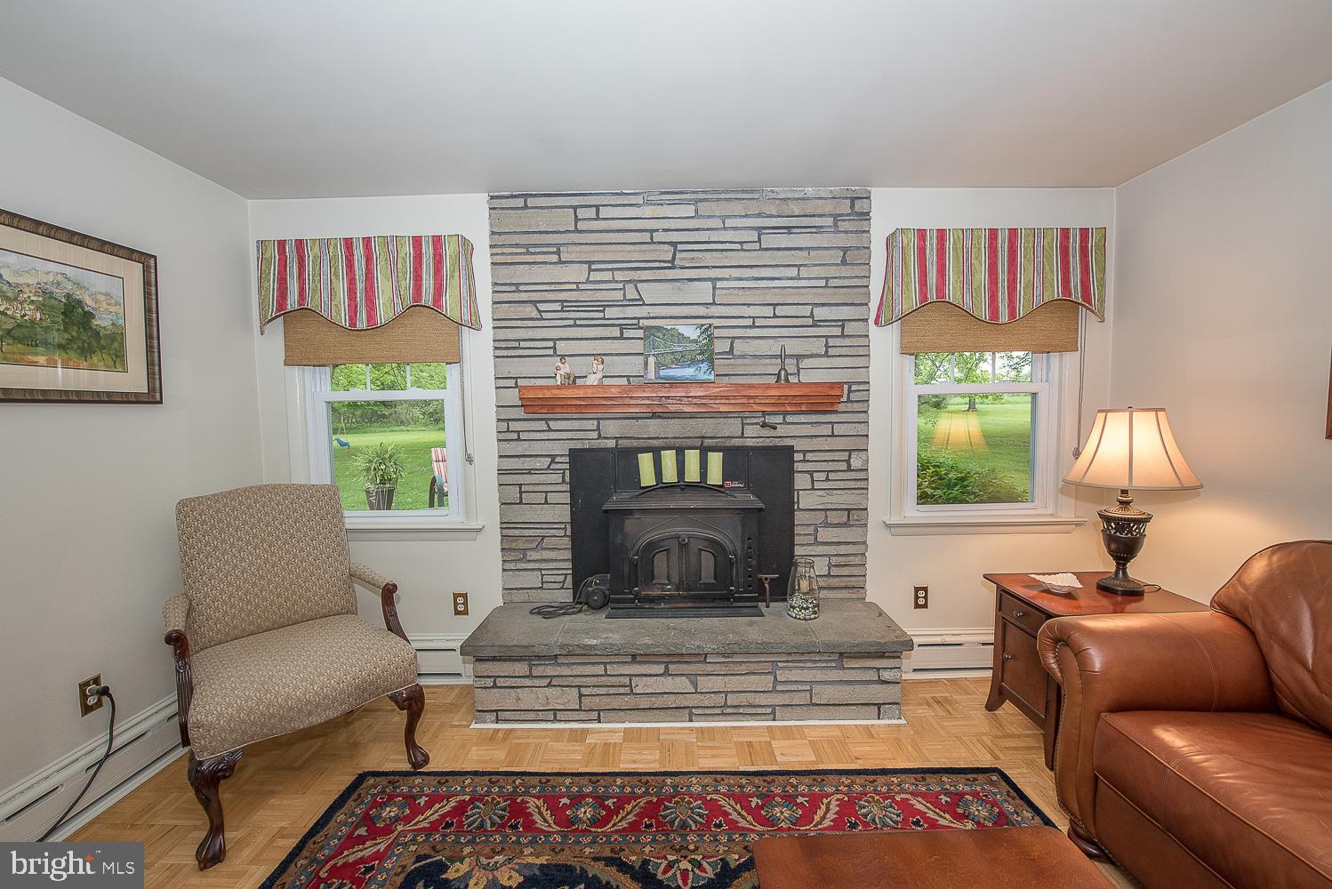 76 Barry Road Chalfont, PA 18914 - Photo 5 of 41 Wood-burning insert