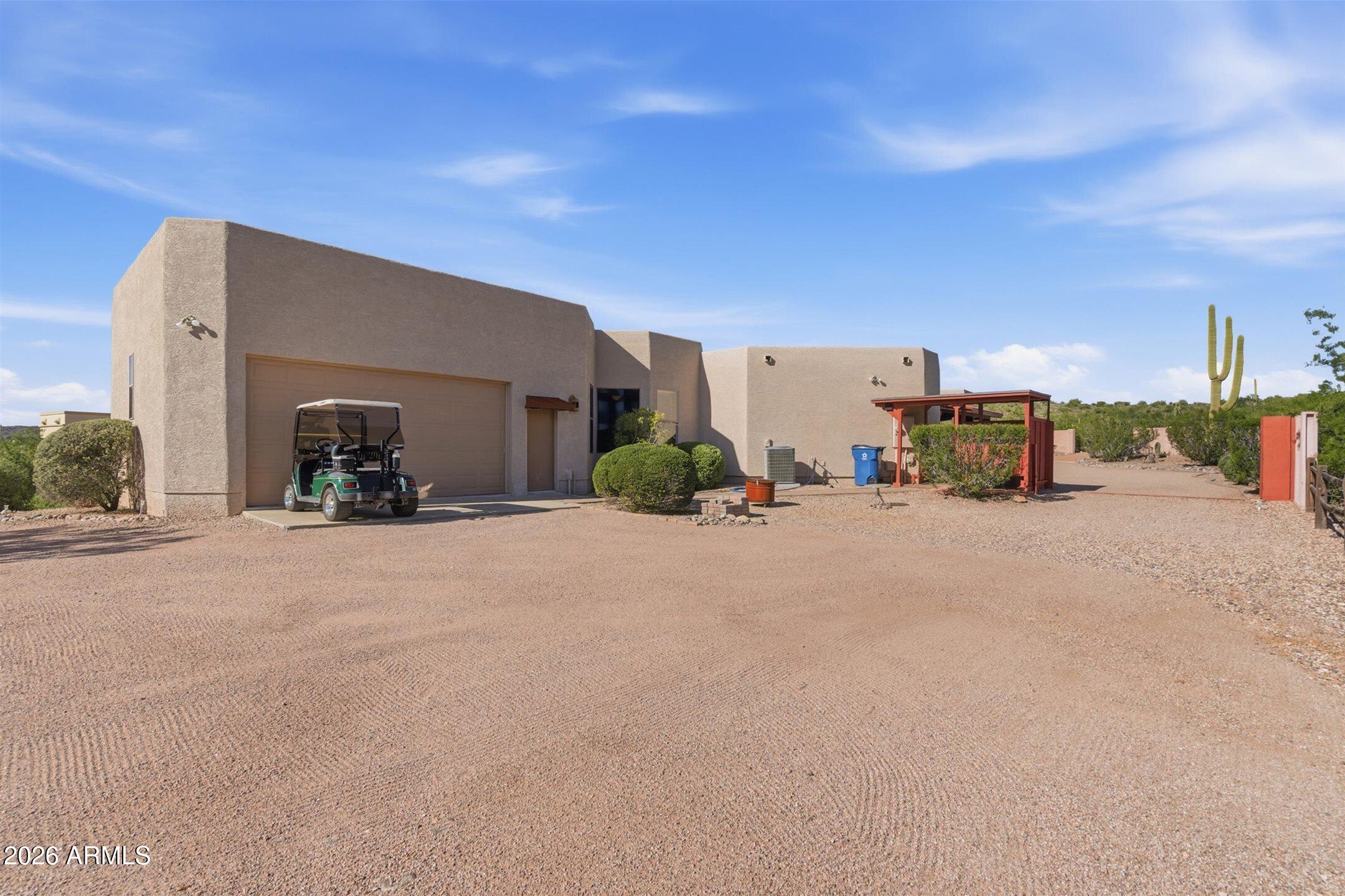 407 East Silver King Road Queen Valley, AZ 85118 - Photo 3 of 57 2 car extended garage-workshop