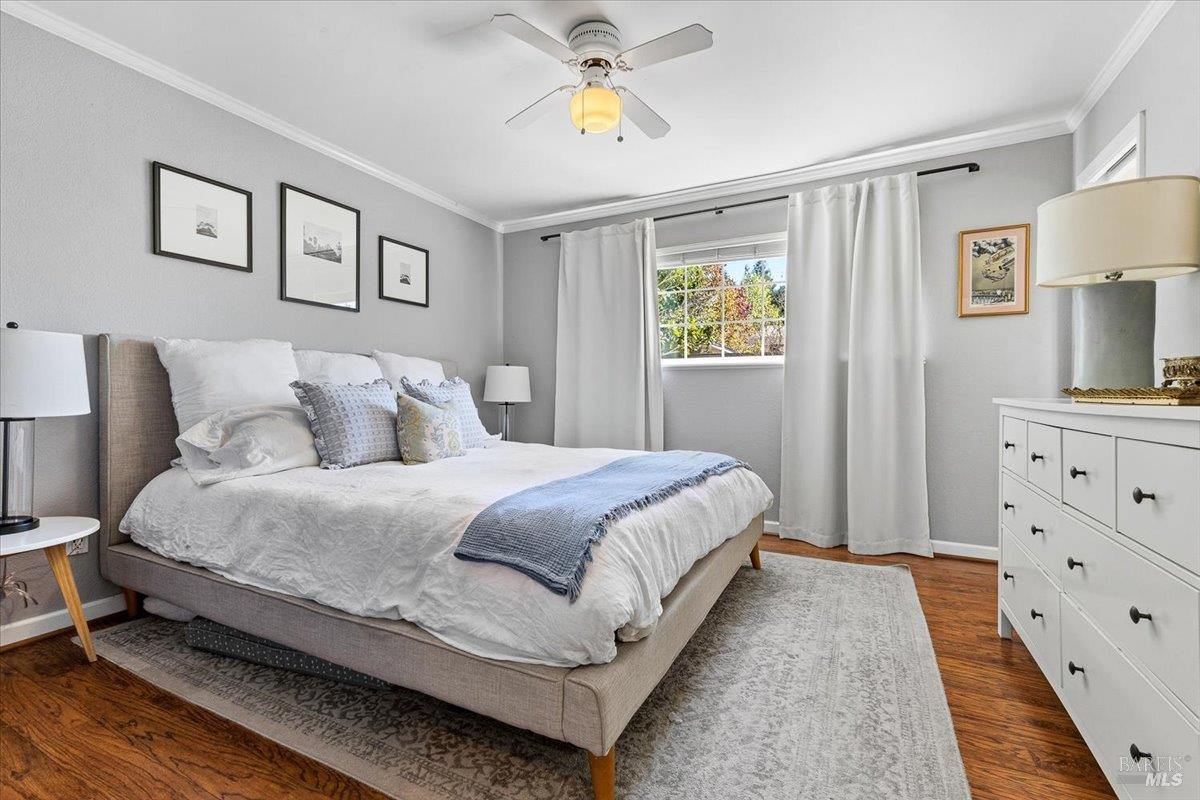 6900 Montecito Boulevard Santa Rosa, CA 95409 - Photo 13 of 25 a bedroom with bed and window