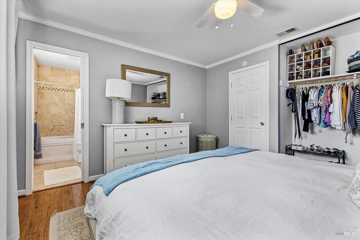 6900 Montecito Boulevard Santa Rosa, CA 95409 - Photo 14 of 25 a bedroom with a bed and a window