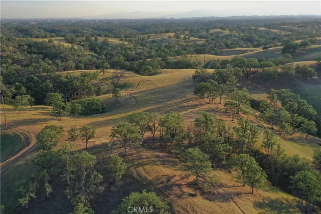 a living room with a large window