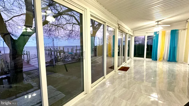 a side view of a house