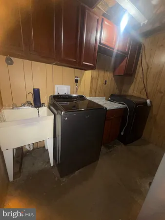 a room with storage and utility