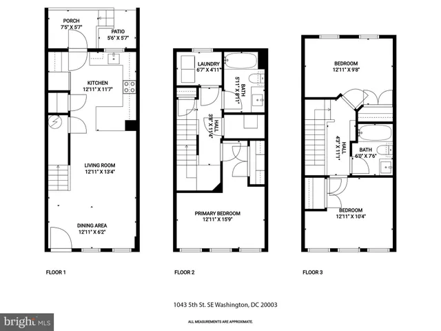 $849,900 | 1043 5th Street Southeast, Washington, DC 20003