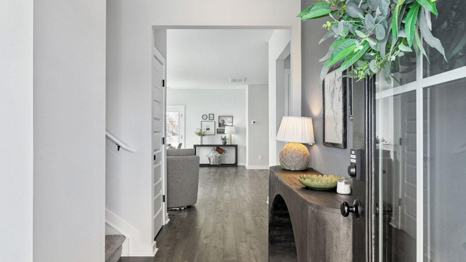 309 Harvest Point Boulevard Spring Hill, TN 37174 - Photo 9 of 46 a view of living room with furniture and potted plant