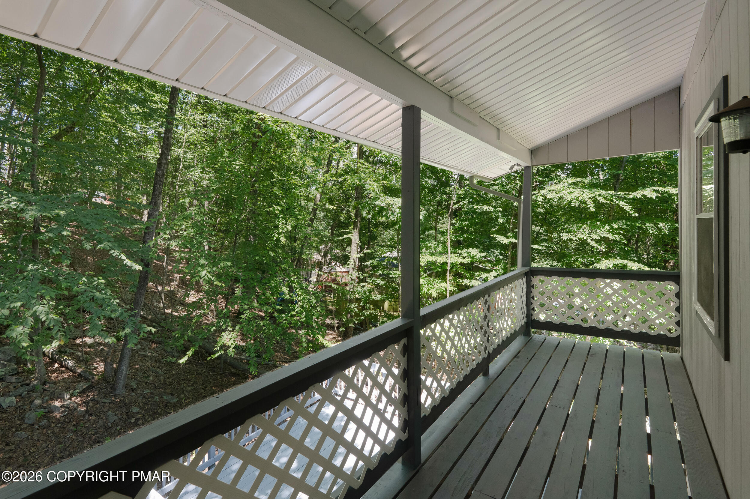 5966 Decker Road Bushkill, PA 18324 - Photo 14 of 38 Balcony off Primary