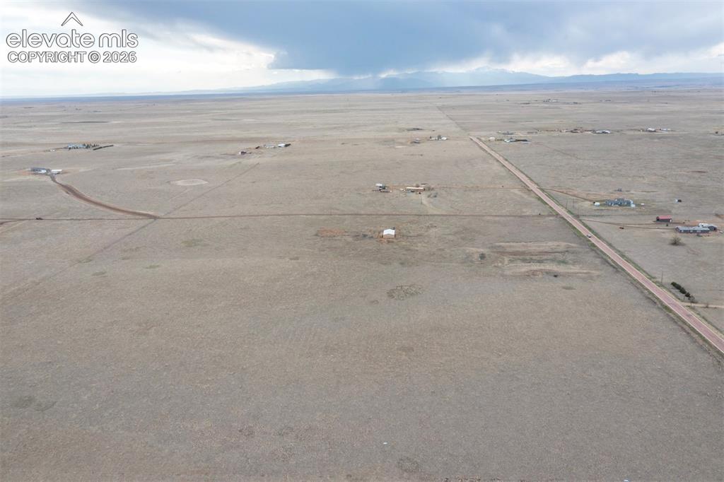 33455 Fossinger Road Yoder, CO 80864 - Photo 20 of 30 Aerial view with a rural view