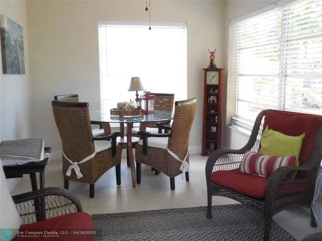 a view of a livingroom with furniture