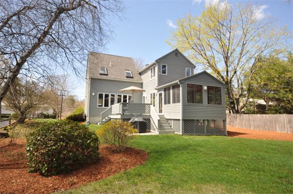 34 Valleyfield Street Lexington, MA 02421 - Photo 13 of 13 a front view of a house with a garden