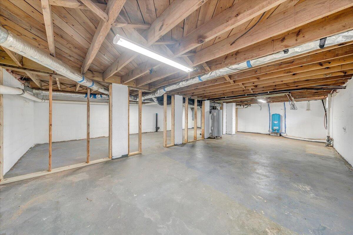 4160 Prillaman Switch Road Ferrum, VA 24088 - Photo 24 of 41 a view of large room with wooden ceiling