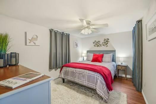 2013 Bedford Court Weatherford, TX 76087 - Photo 11 of 40 a bedroom with a bed and a flat screen tv