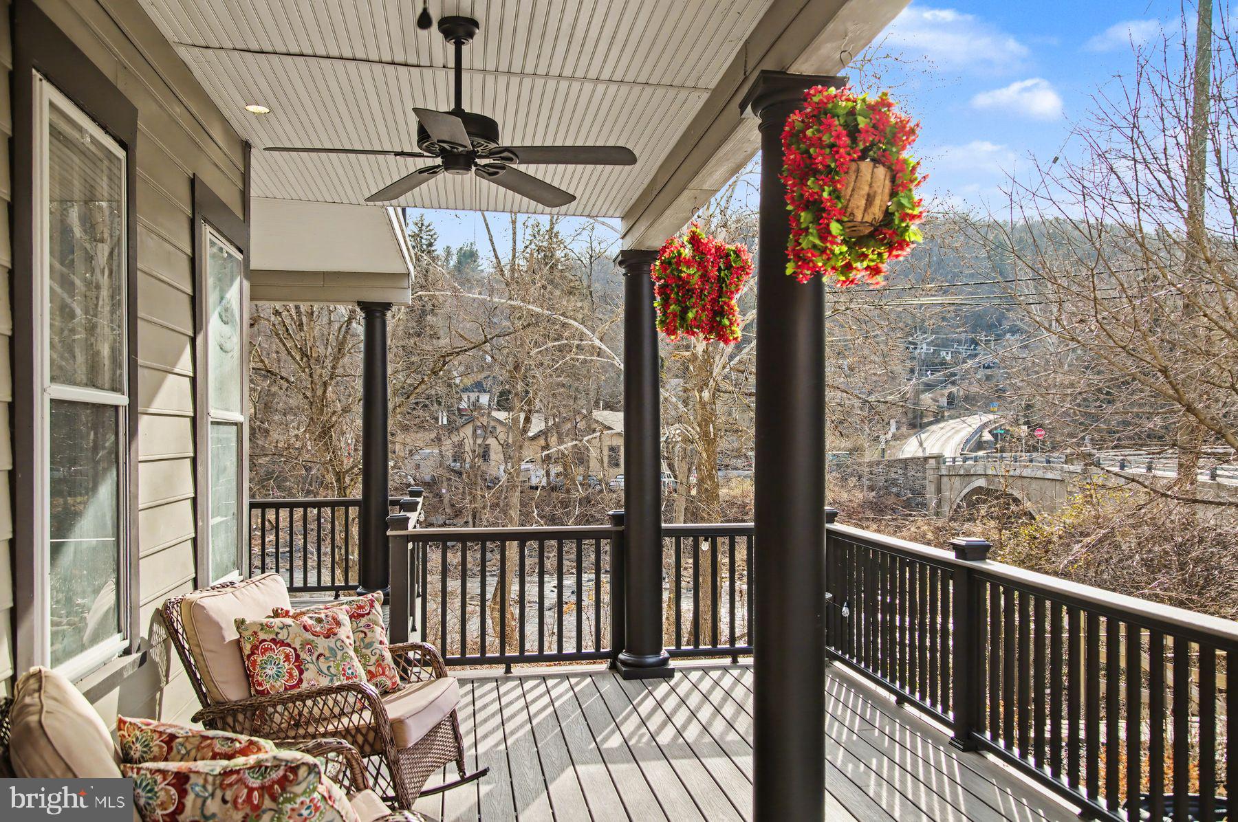 59 Byram Road Pipersville, PA 18947 - Photo 44 of 47 a view of a balcony with furniture