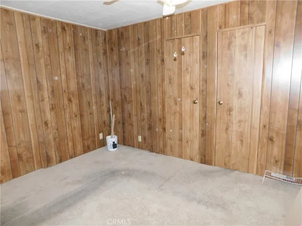 a backyard of a house