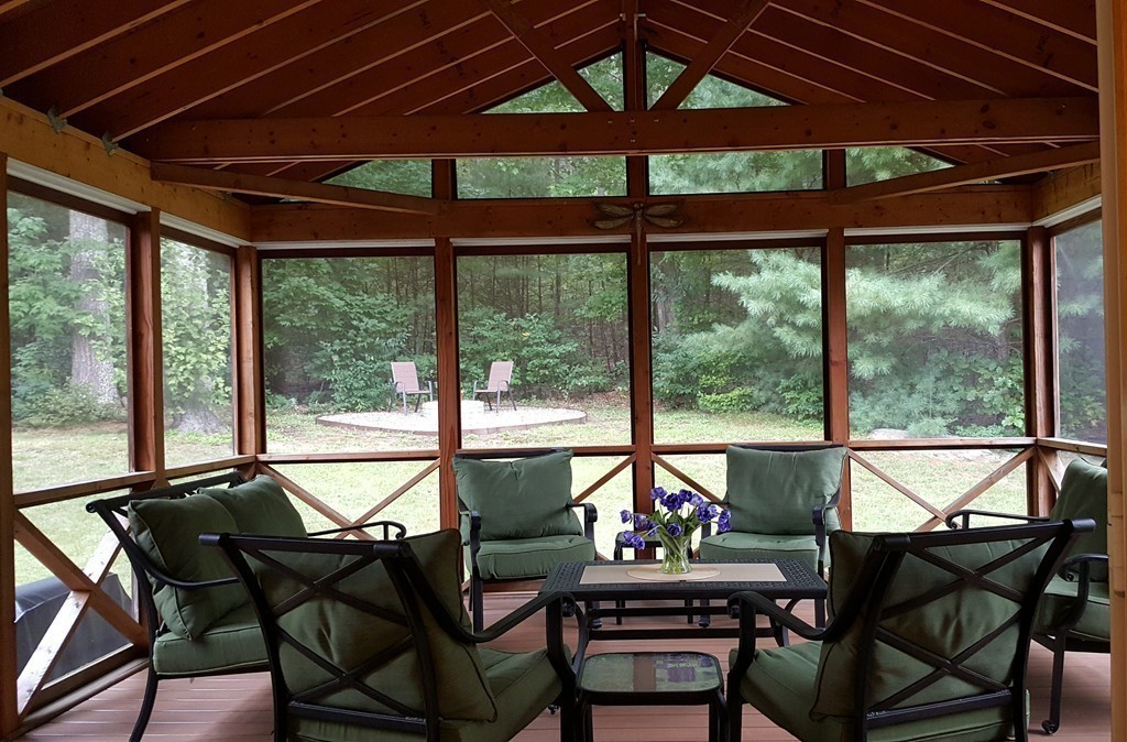 23 Calvin Street Ayer, MA 01432 - Photo 10 of 30 a view of a blue and white furniture