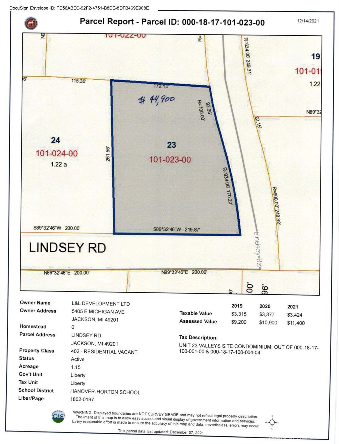 0 Lindsey Road, Unit 23 Jackson, MI 49201 - Photo 2 of 2 Photo 2