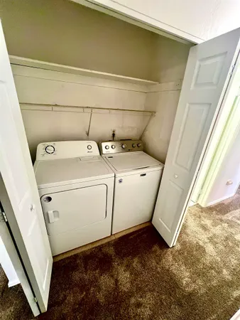 a view of a car garage