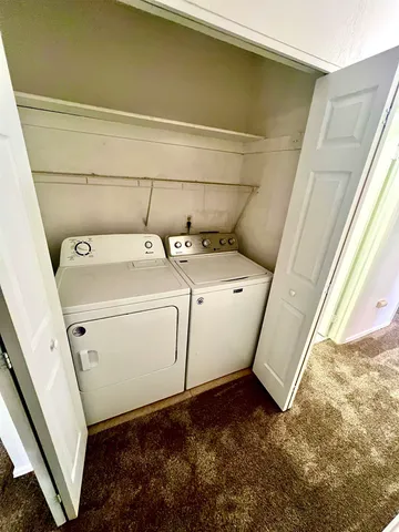 a view of a car garage