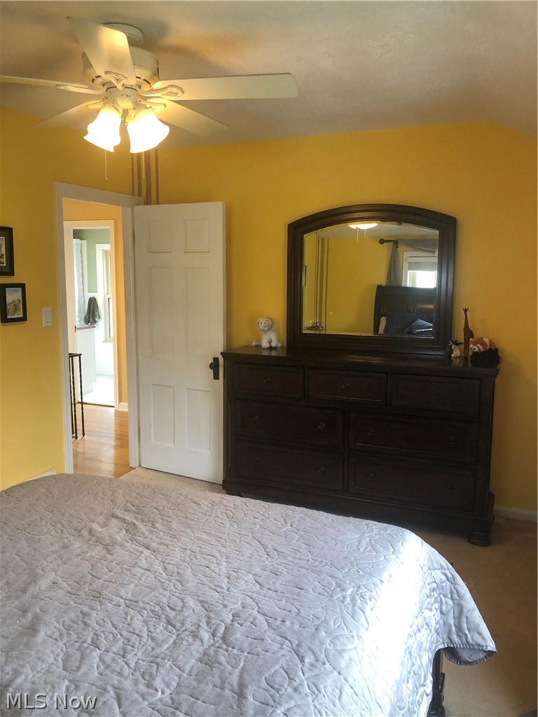 2204 Barrington Road Cleveland, OH 44118 - Photo 16 of 33 Master Bedroom has carpet and ceiling fan.